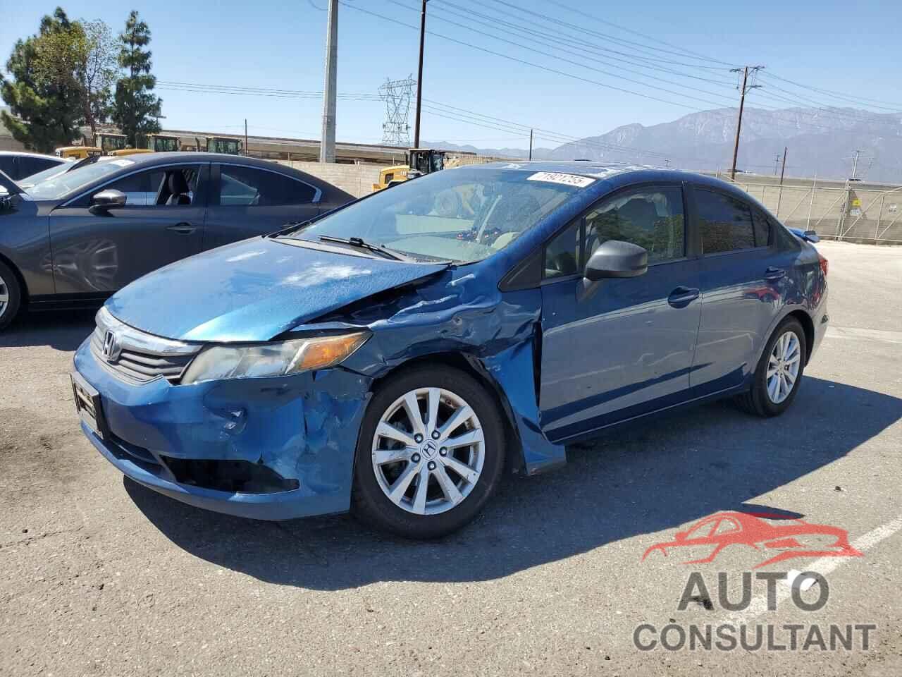 HONDA CIVIC 2012 - 2HGFB2F81CH544859