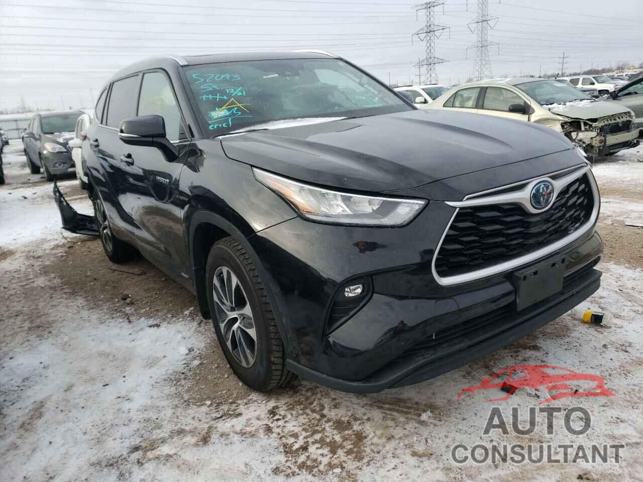 TOYOTA HIGHLANDER 2020 - 5TDHBRCH1LS511768