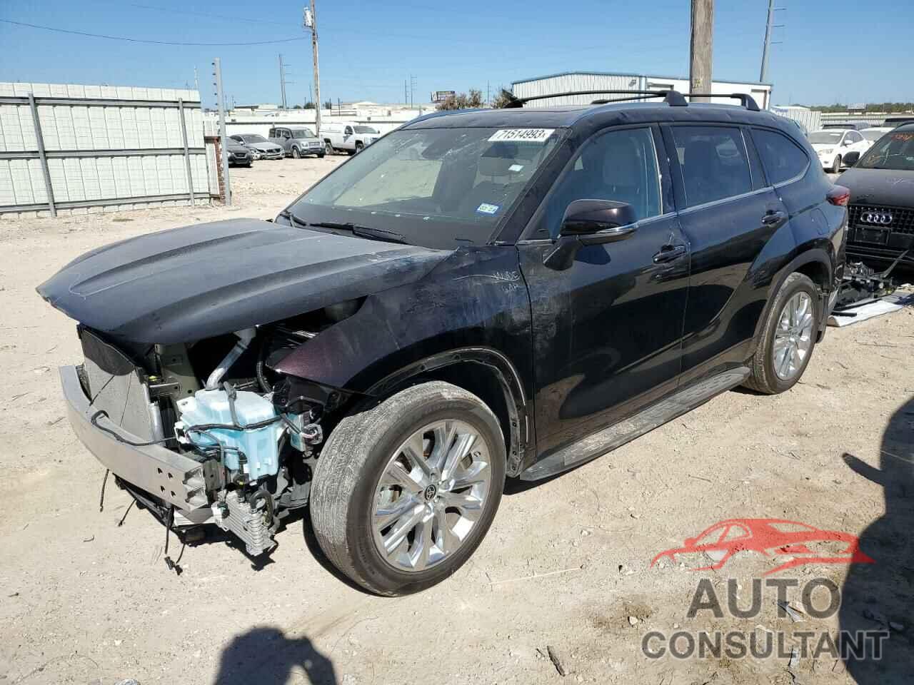 TOYOTA HIGHLANDER 2022 - 5TDYZRAH0NS107104