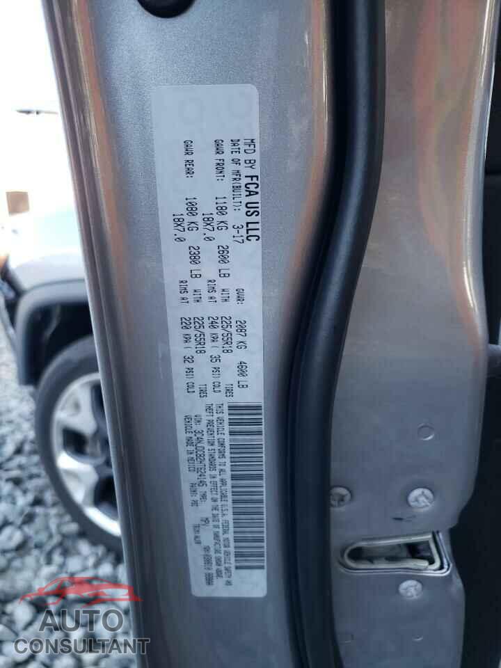 JEEP COMPASS 2017 - 3C4NJDCB2HT624145
