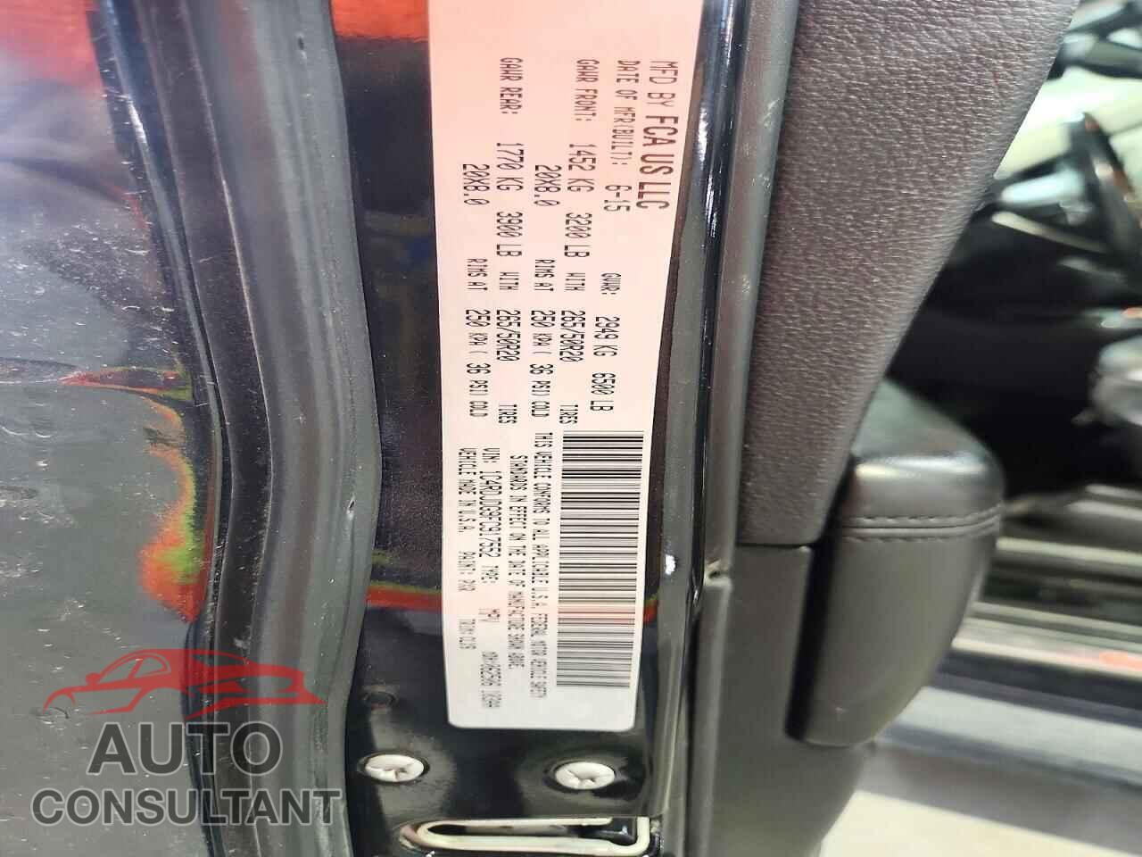 DODGE DURANGO 2015 - 1C4RDJDG9FC917552