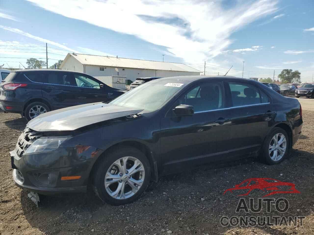 FORD FUSION 2012 - 3FAHP0HA9CR124757