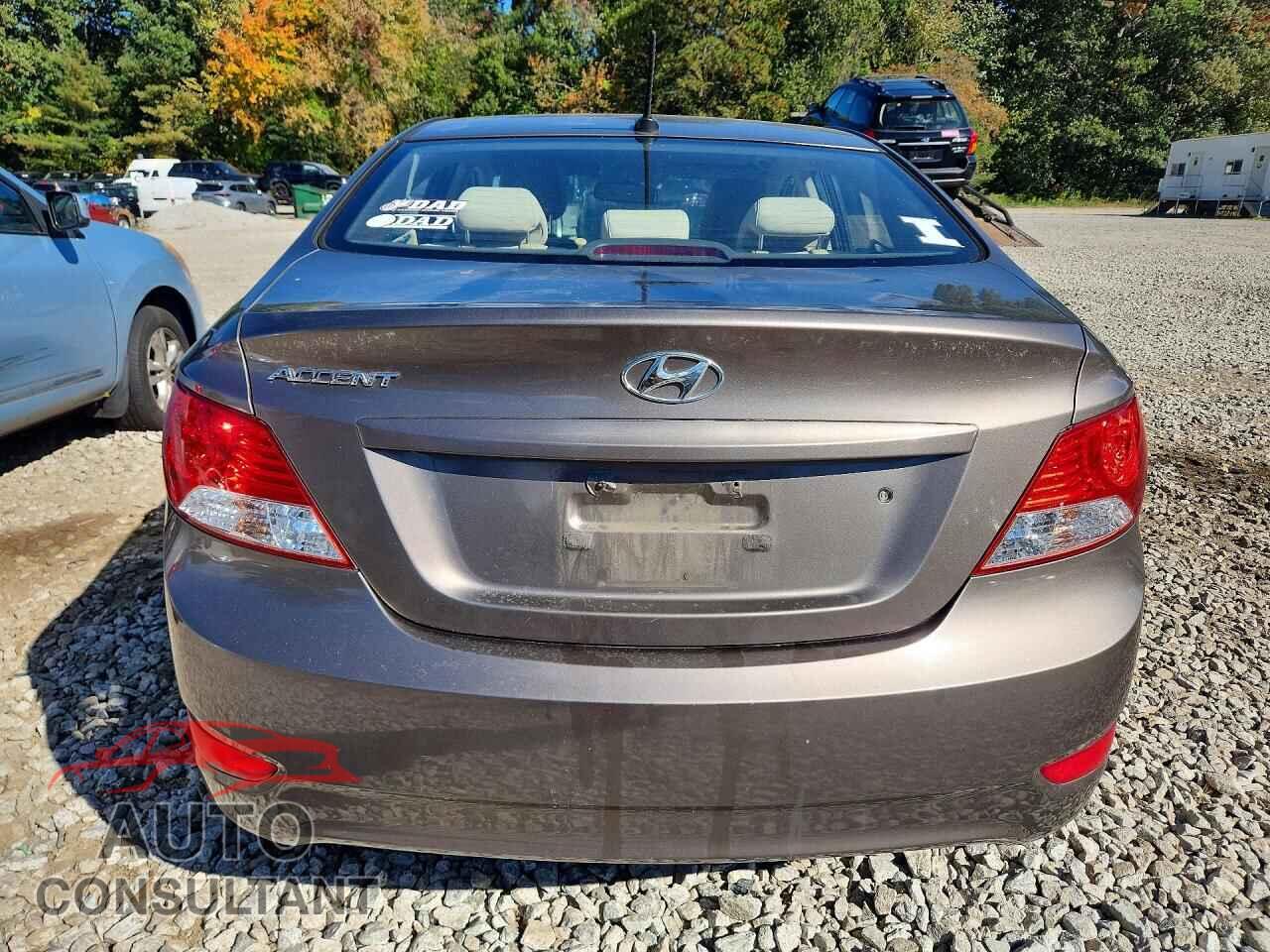 HYUNDAI ACCENT 2014 - KMHCU4AE6EU590087