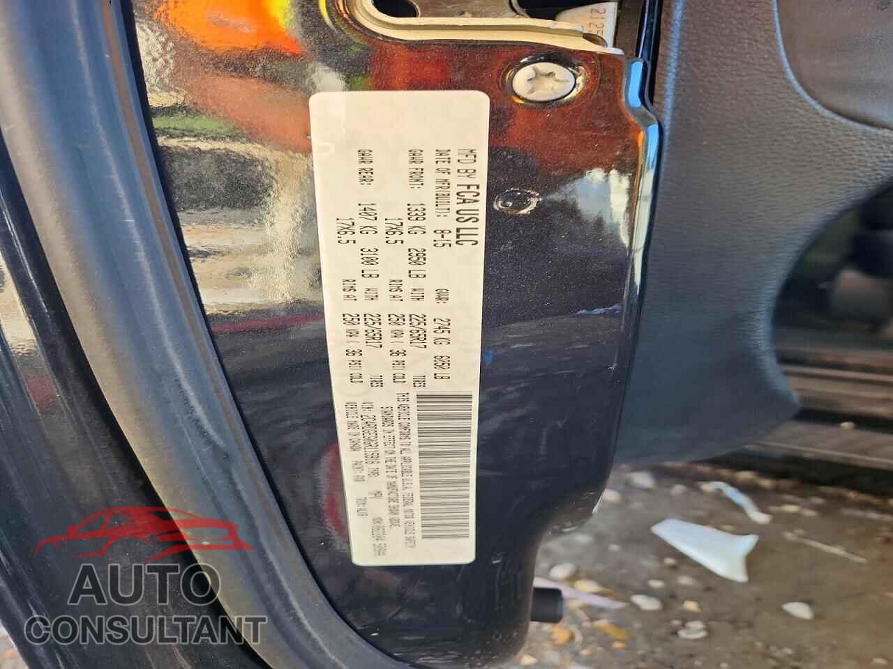 DODGE CARAVAN 2016 - 2C4RDGEG0GR115918