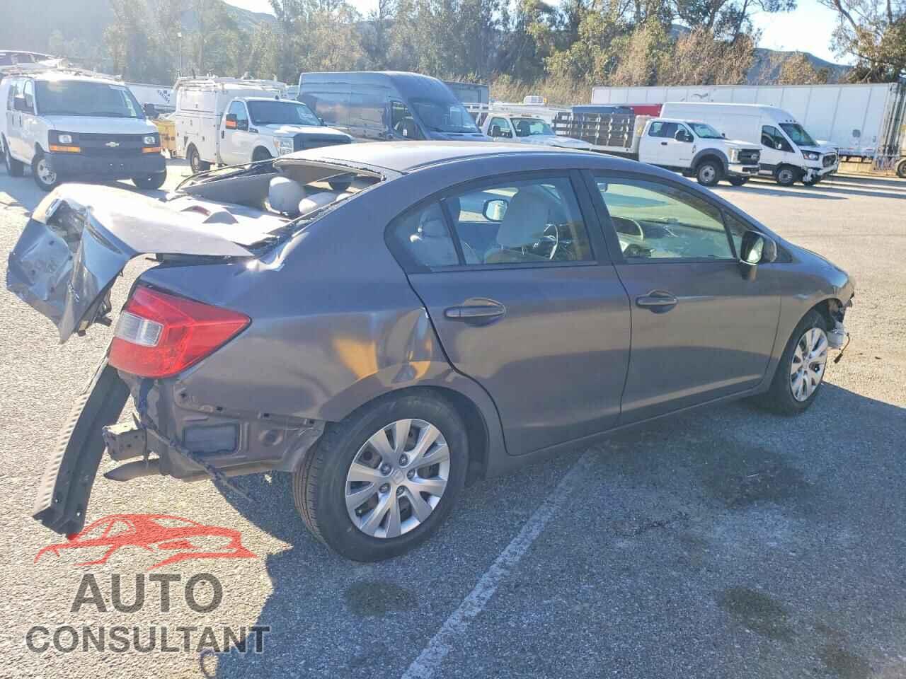 HONDA CIVIC 2012 - 2HGFB2F53CH592241
