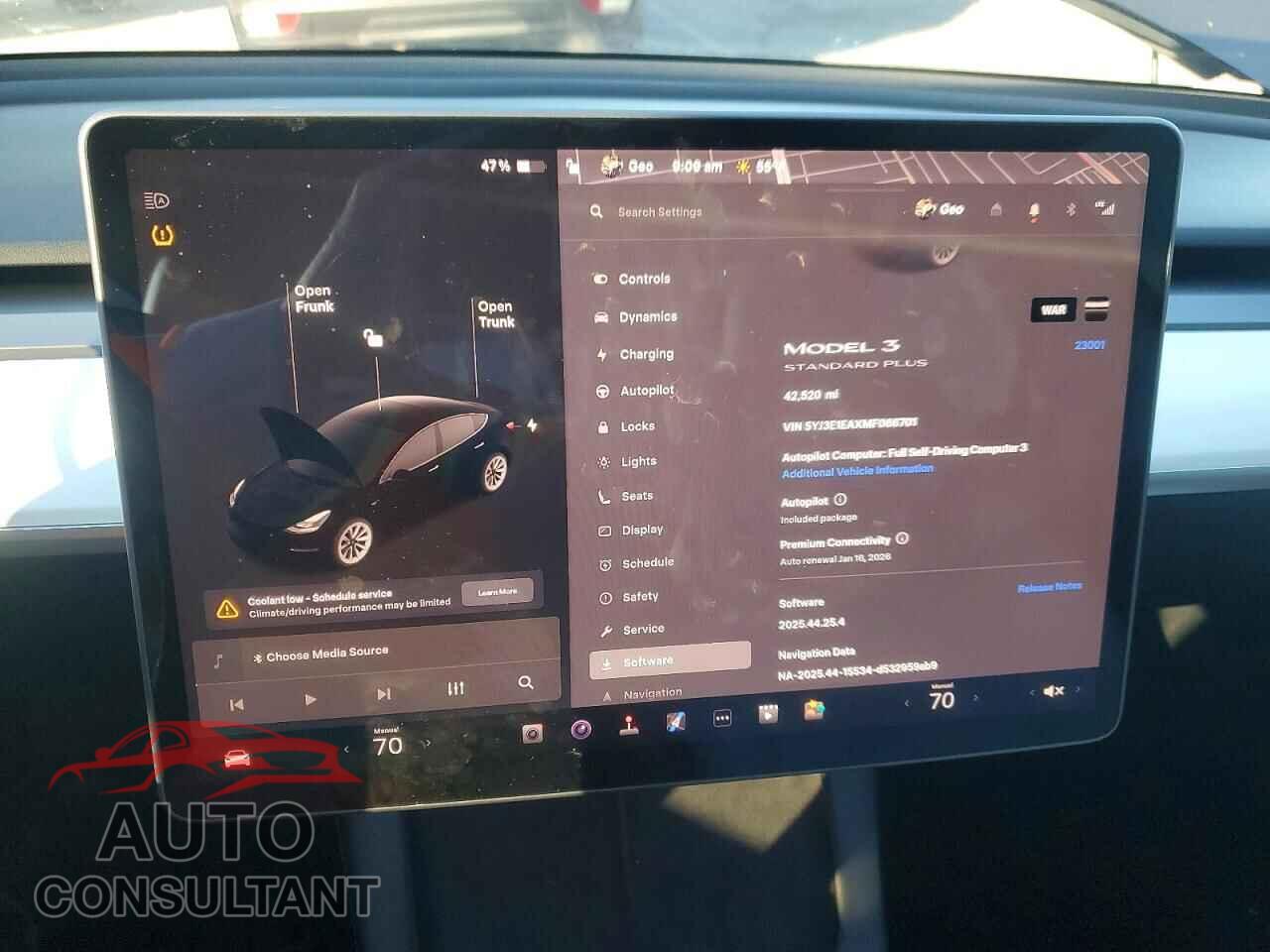 TESLA MODEL 3 2021 - 5YJ3E1EAXMF066701