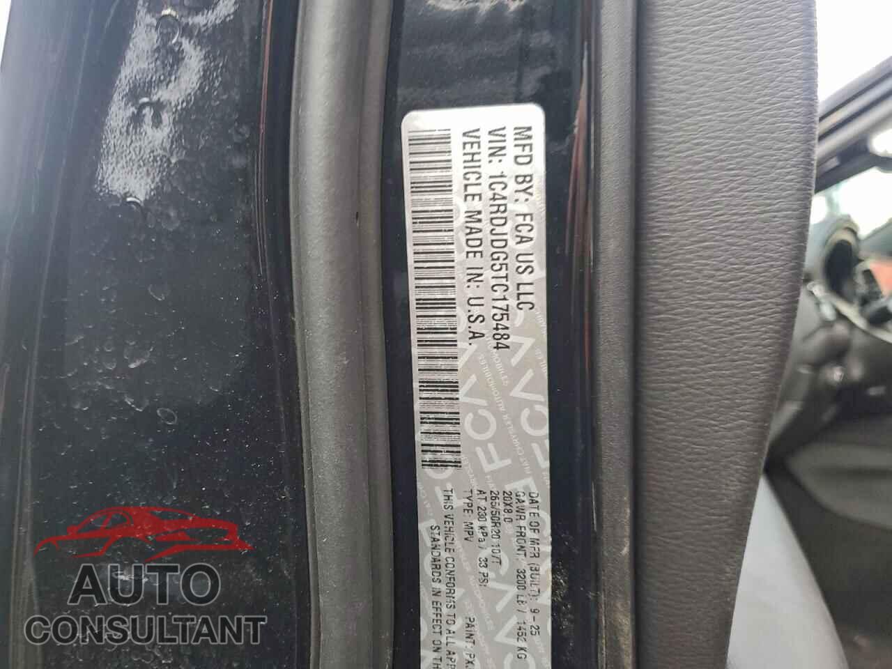 DODGE DURANGO 2026 - 1C4RDJDG5TC175484