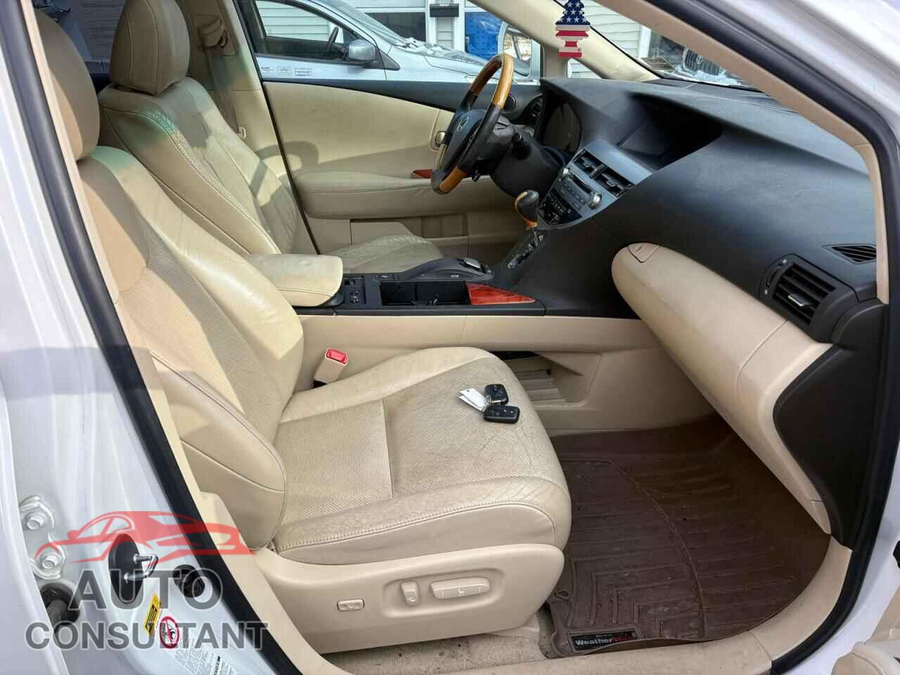 LEXUS RX350 2010 - 2T2BK1BA8AC068791