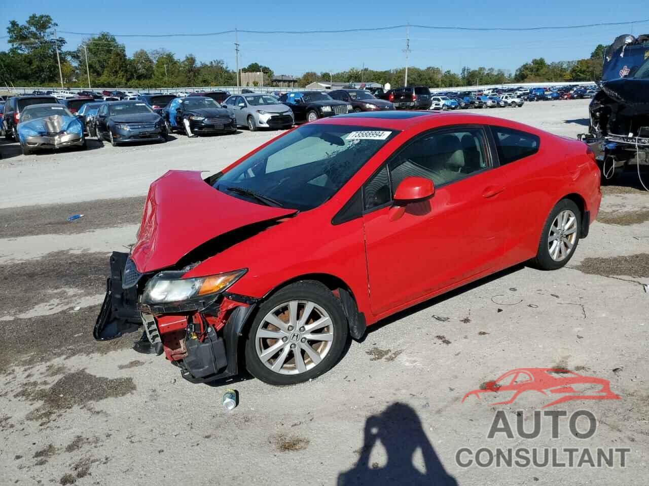 HONDA CIVIC 2012 - 2HGFG3B83CH517529