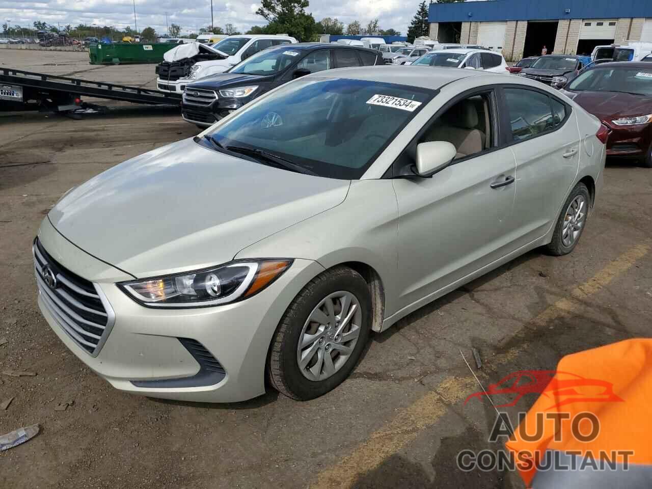 HYUNDAI ELANTRA 2017 - KMHD74LF1HU105957