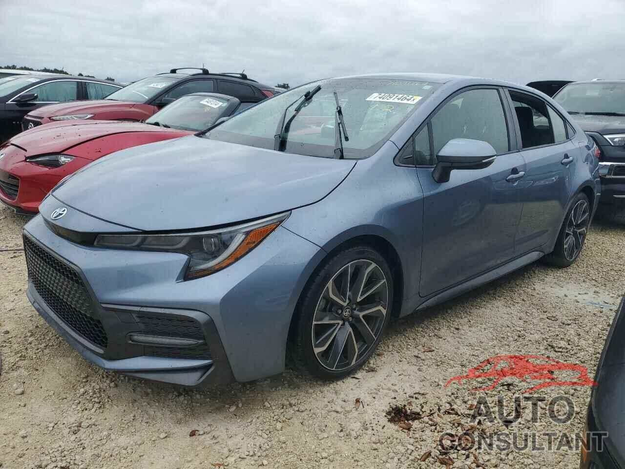TOYOTA COROLLA 2021 - JTDS4MCE8MJ057221
