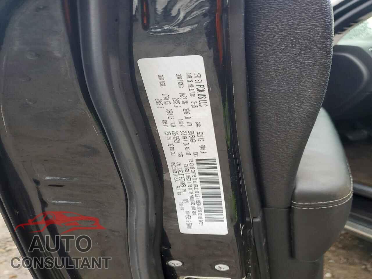 DODGE DURANGO 2015 - 1C4SDJET8FC760450