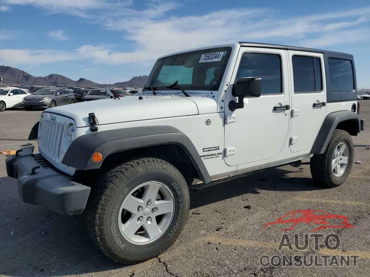 JEEP WRANGLER 2017 - 1C4BJWDG9HL719435