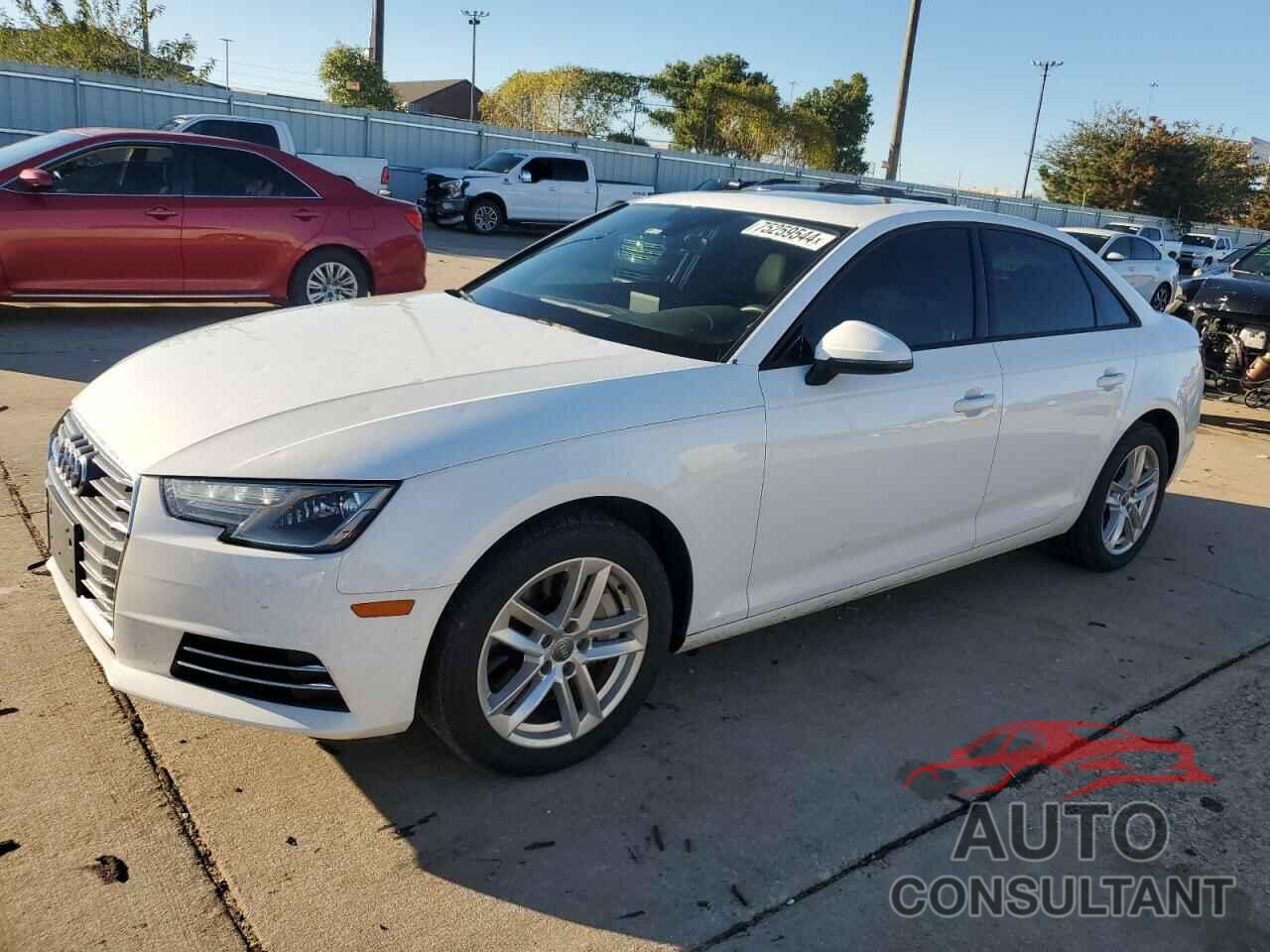 AUDI A4 2017 - WAUANAF42HN033311