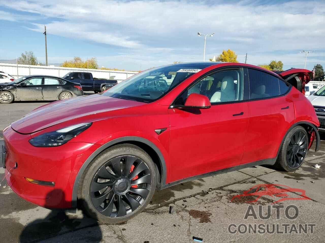 TESLA MODEL Y 2022 - 7SAYGDEF4NF547187