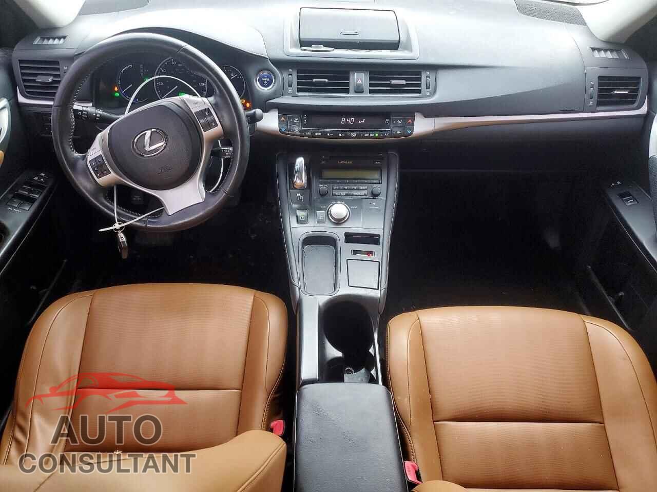 LEXUS CT 200 2012 - JTHKD5BH4C2114524