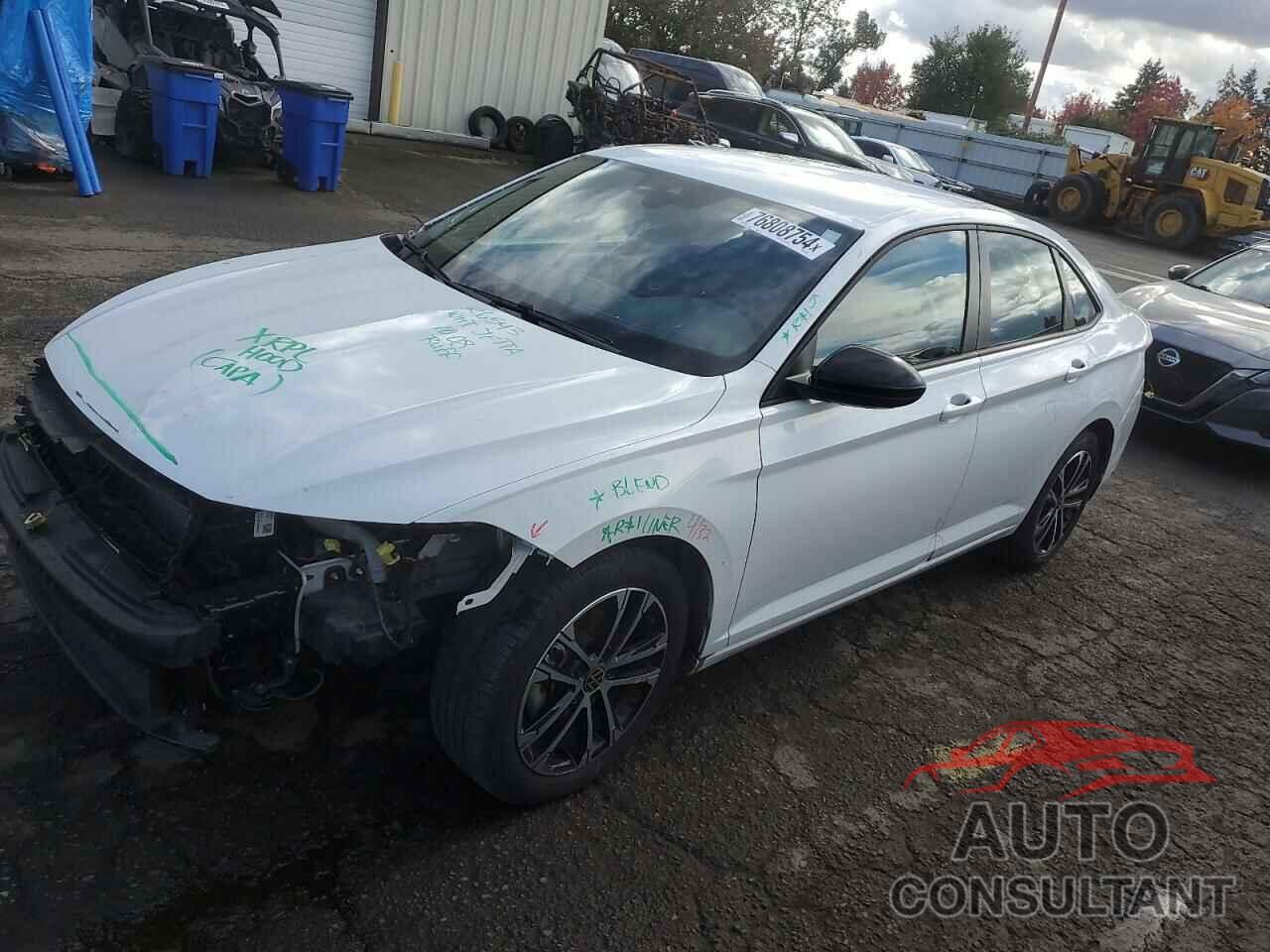 VOLKSWAGEN JETTA 2022 - 3VWBM7BU4NM002518