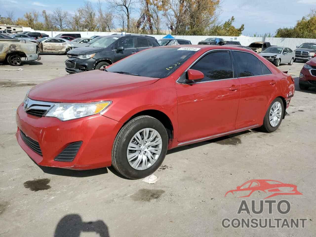 TOYOTA CAMRY 2012 - 4T4BF1FKXCR229063