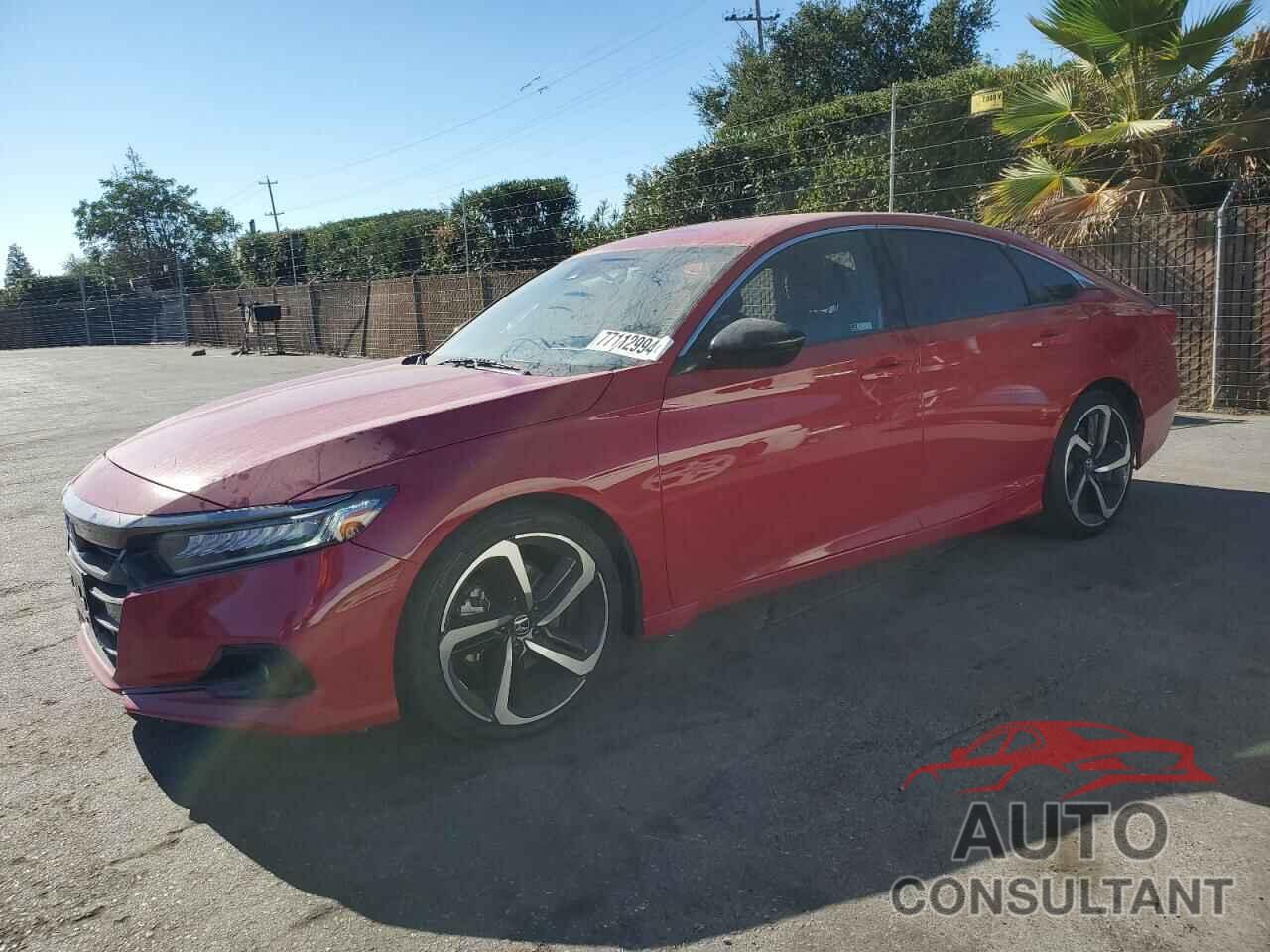 HONDA ACCORD 2022 - 1HGCV1F34NA022124