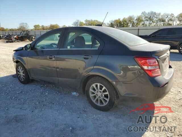 CHEVROLET SONIC 2018 - 1G1JD5SH7J4104769