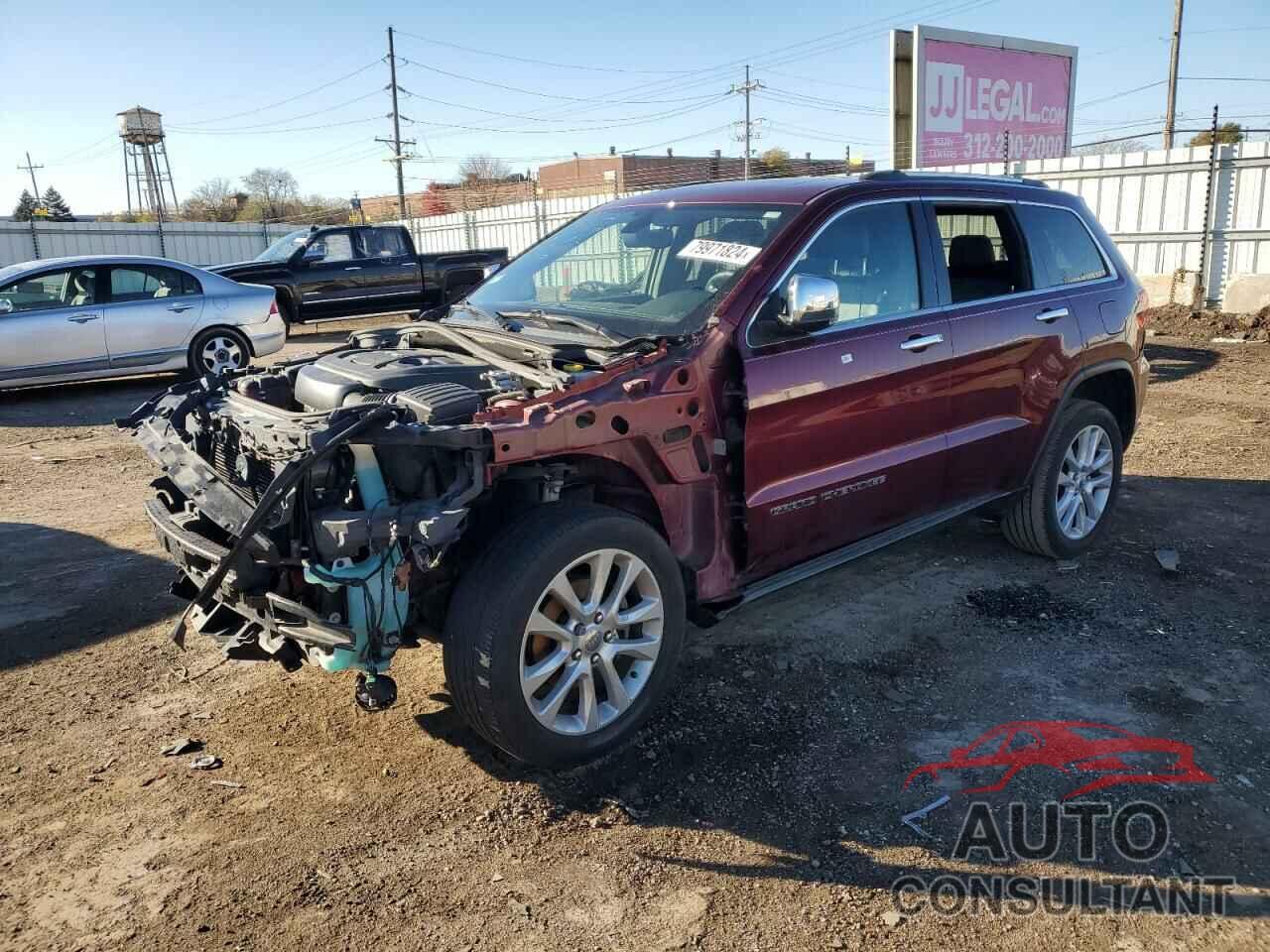 JEEP GRAND CHER 2017 - 1C4RJFBG3HC787232