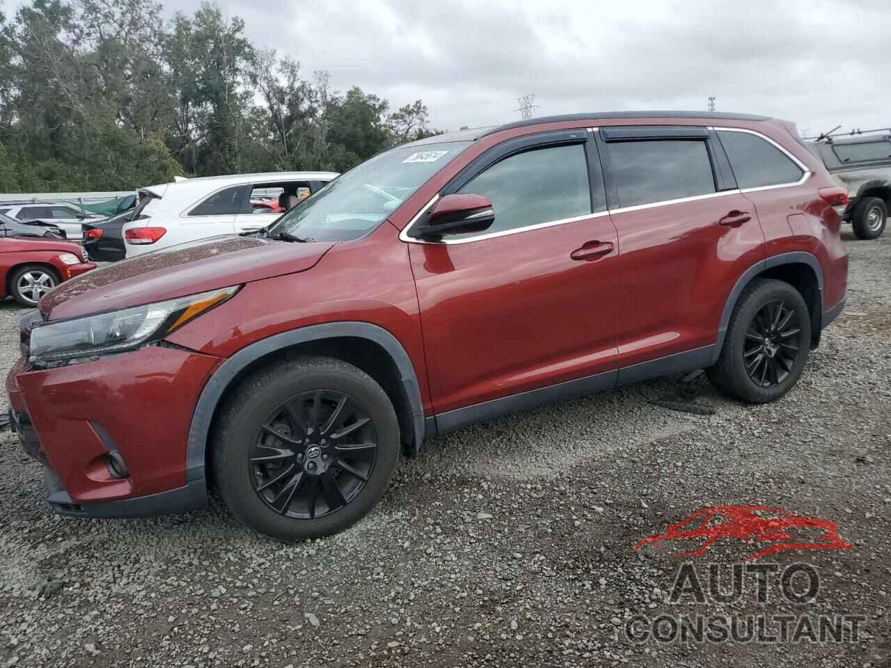 TOYOTA HIGHLANDER 2019 - 5TDJZRFH5KS618555