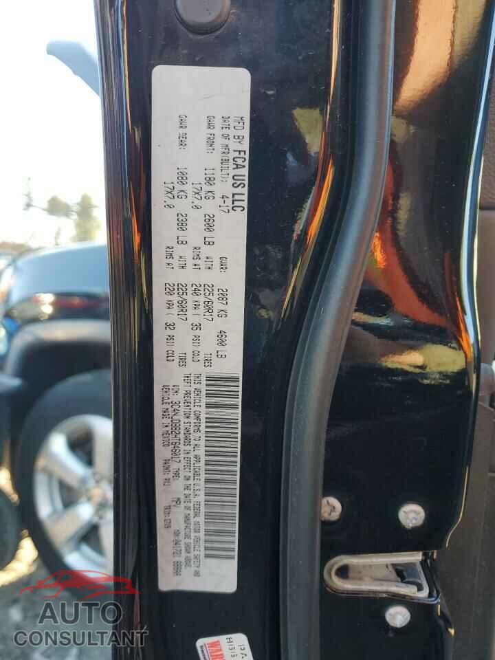 JEEP COMPASS 2017 - 3C4NJDBB2HT646017
