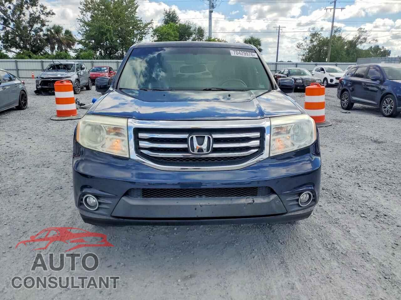 HONDA PILOT 2012 - 5FNYF3H58CB033496