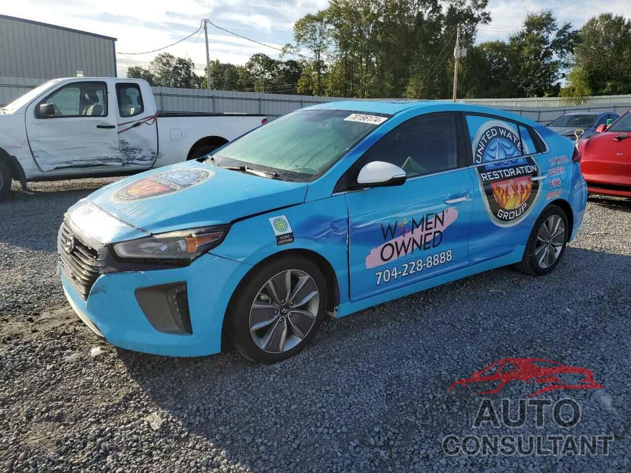 HYUNDAI IONIQ 2017 - KMHC85LC0HU044086