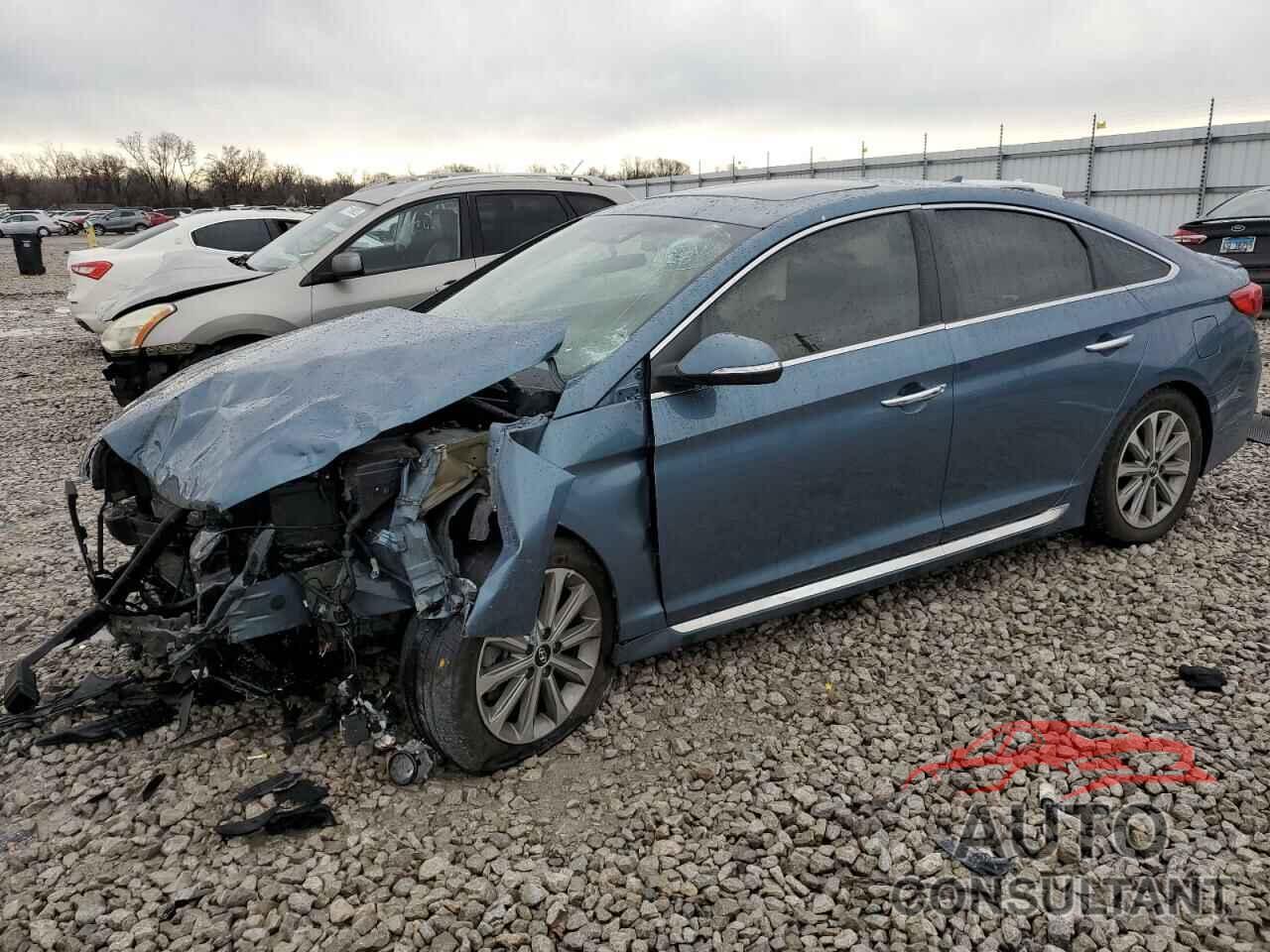 HYUNDAI SONATA 2017 - 5NPE34AFXHH566642
