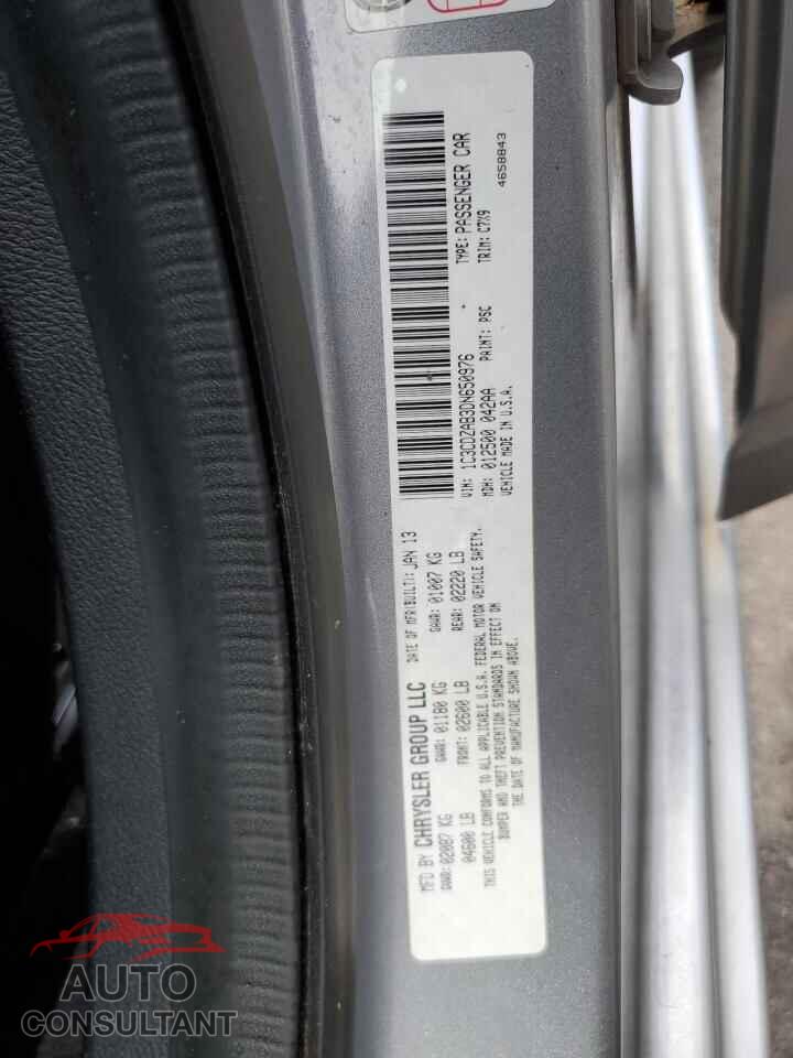 DODGE AVENGER 2013 - 1C3CDZAB3DN650976