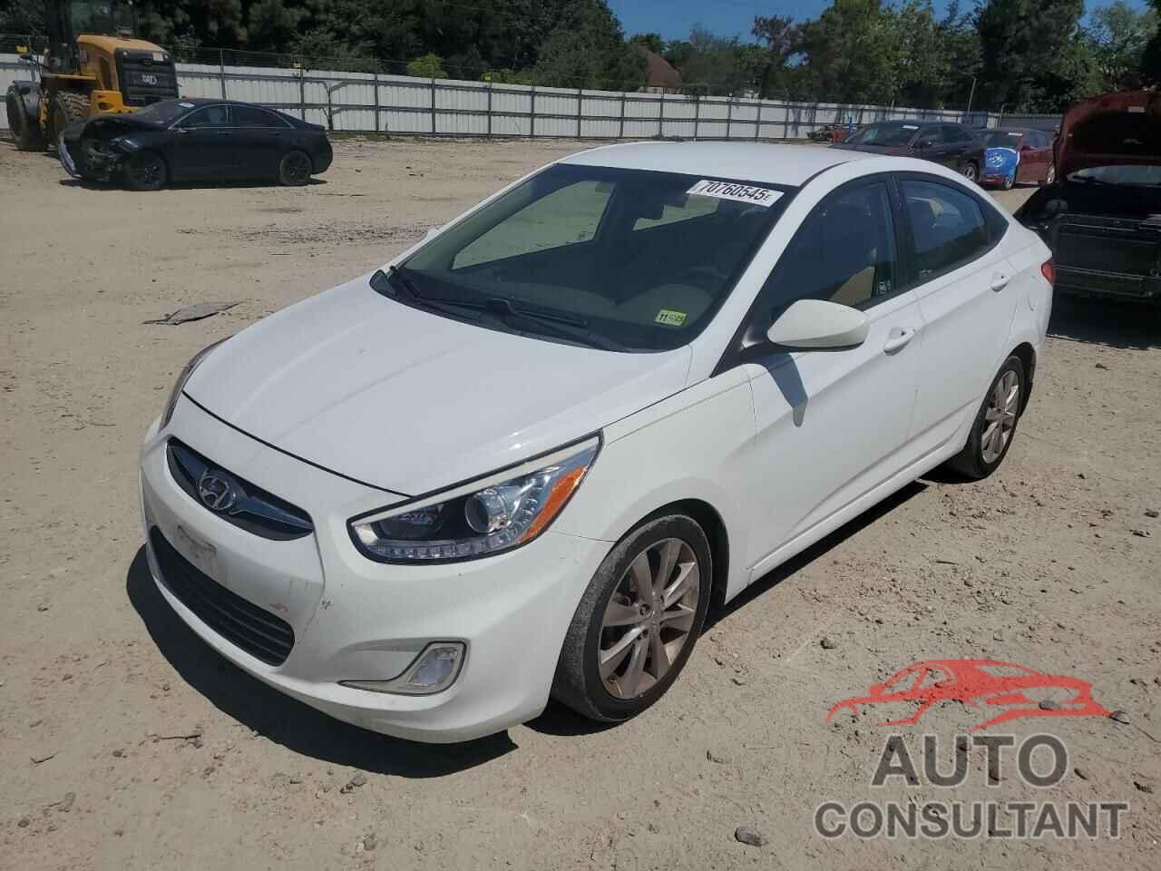 HYUNDAI ACCENT 2014 - KMHCU4AEXEU626864