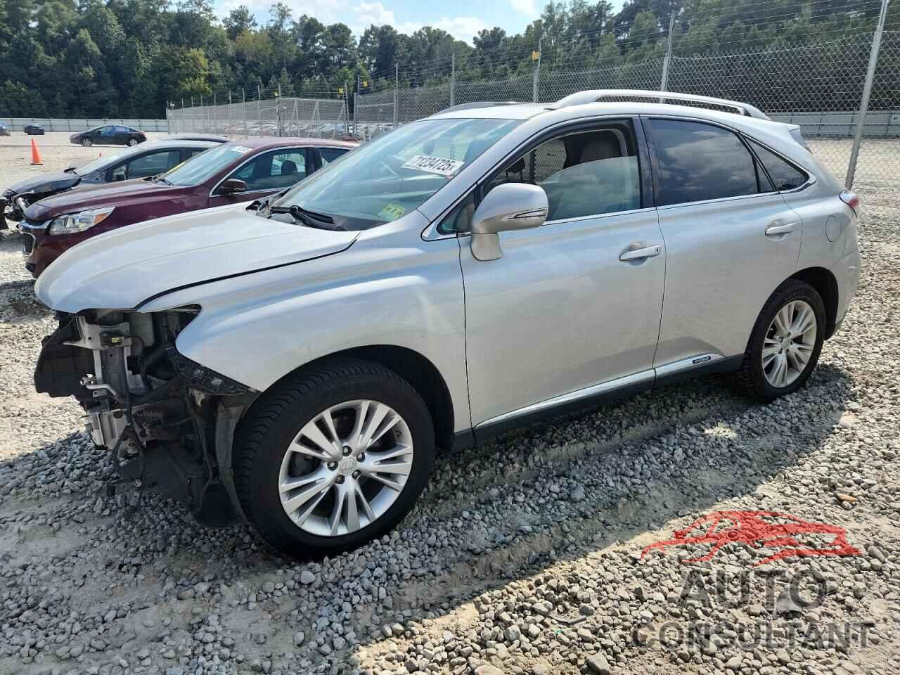 LEXUS RX450 2011 - JTJBC1BA9B2043106