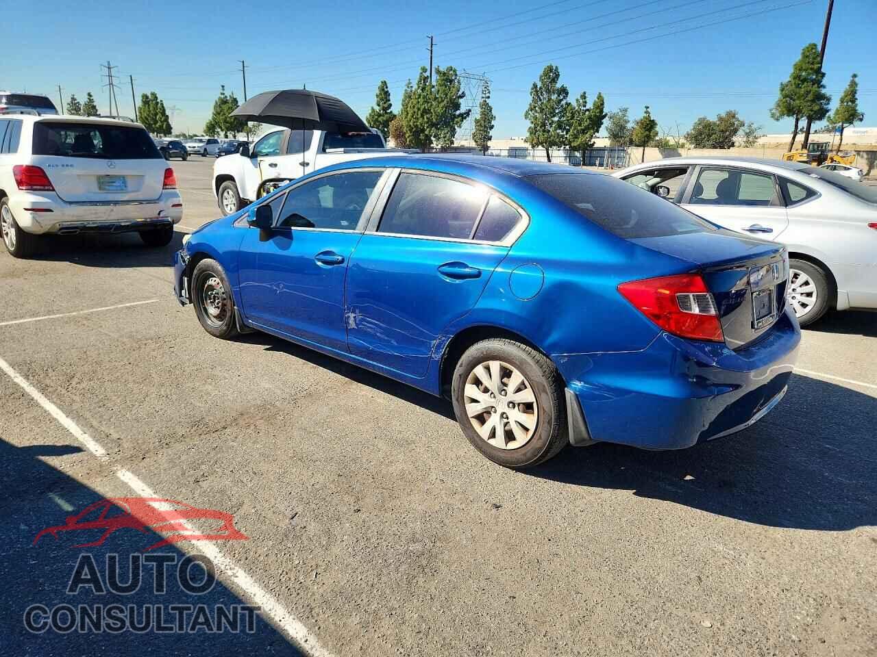 HONDA CIVIC 2012 - 19XFB2F54CE344686