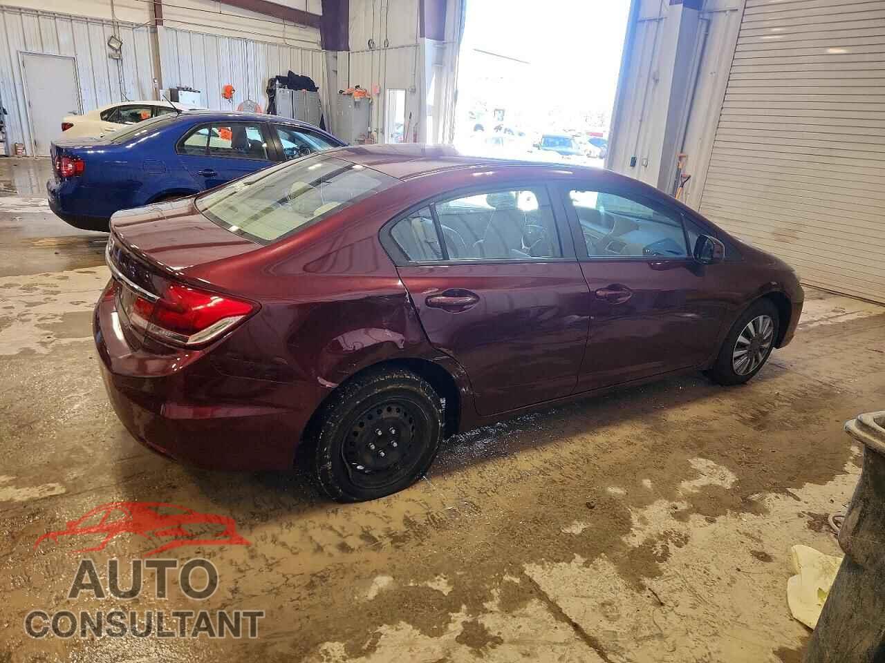 HONDA CIVIC 2013 - 19XFB2F54DE011566
