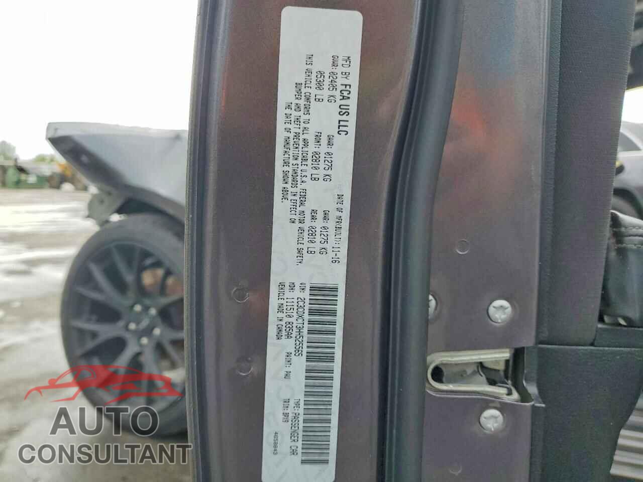 DODGE CHARGER 2017 - 2C3CDXCT3HH525565