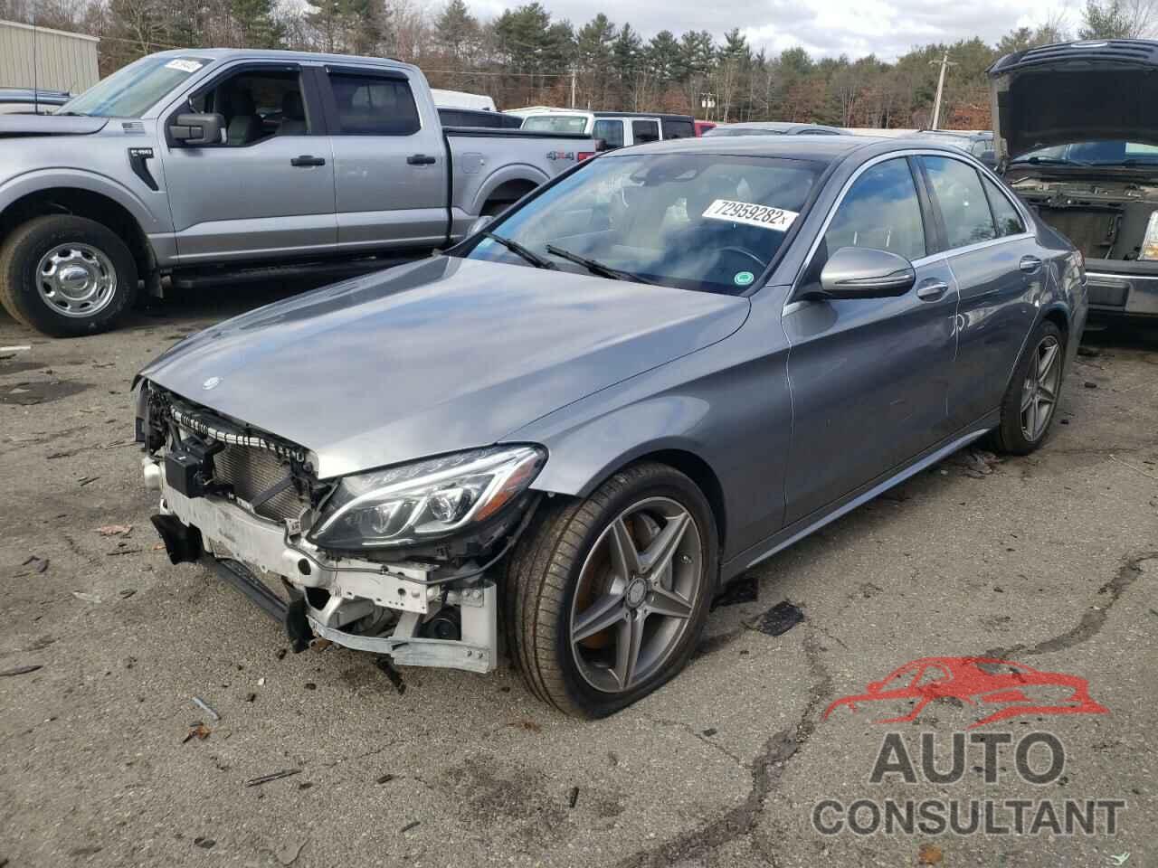 MERCEDES-BENZ C-CLASS 2016 - WDDWF4KB4GR135525