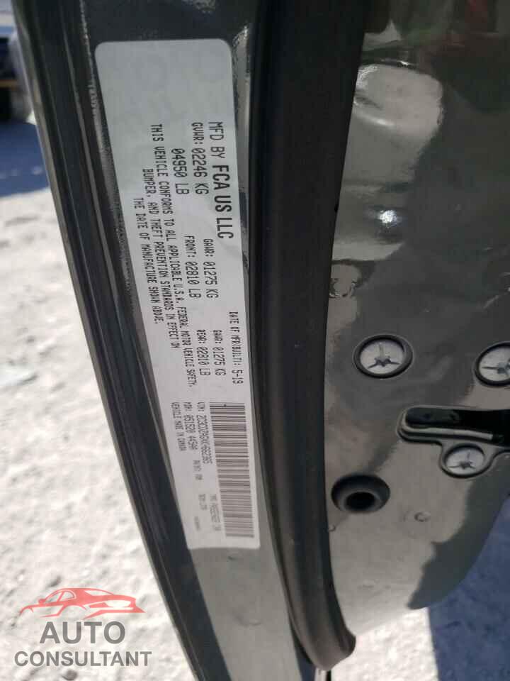 DODGE CHALLENGER 2019 - 2C3CDZAGXKH662365