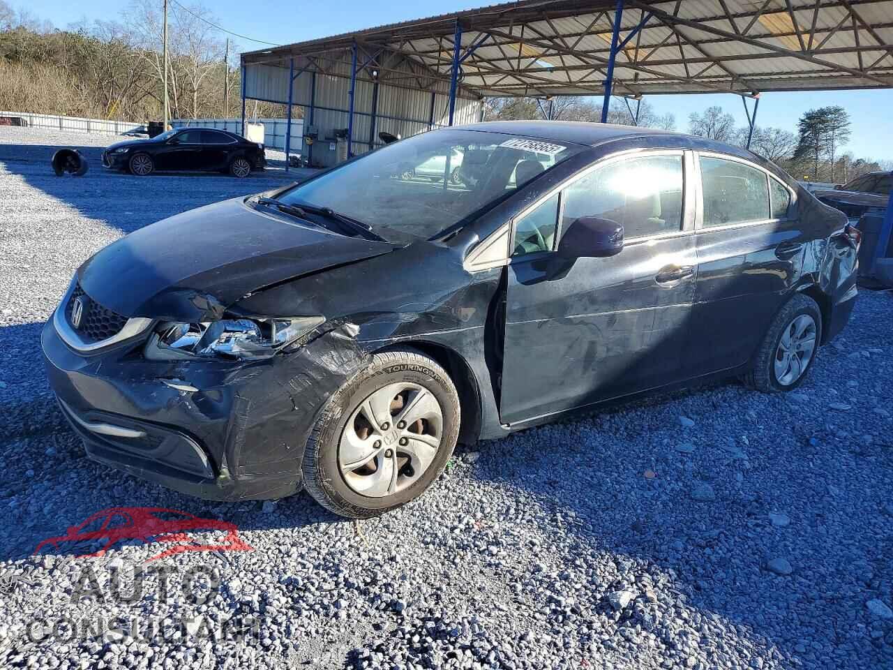 HONDA CIVIC 2013 - 19XFB2F58DE035675