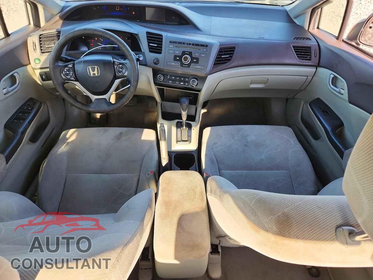 HONDA CIVIC 2012 - JHMFB2F58CS004873
