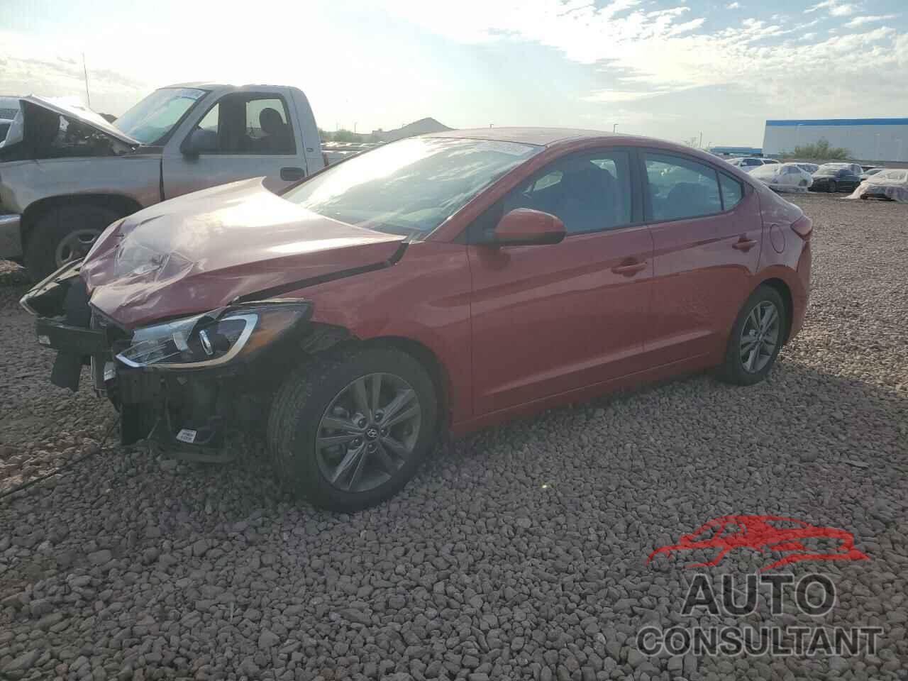 HYUNDAI ELANTRA 2018 - 5NPD84LF5JH294002