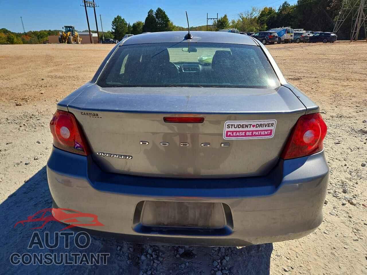 DODGE AVENGER 2012 - 1C3CDZAB5CN323932