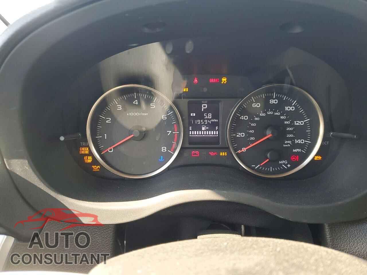 SUBARU XV 2014 - JF2GPAKC9E8237443