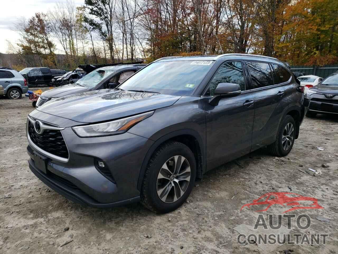 TOYOTA HIGHLANDER 2020 - 5TDGZRBH6LS019682