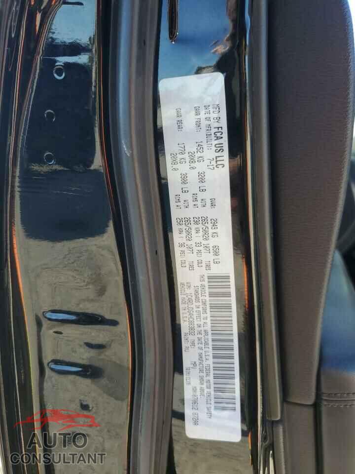 DODGE DURANGO 2017 - 1C4RDJDG4HC883832