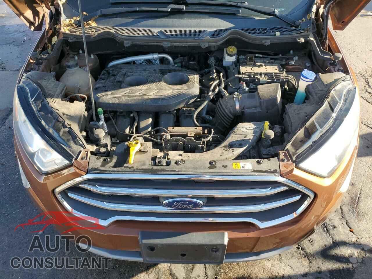 FORD ECOSPORT 2019 - MAJ6S3KL2KC273221