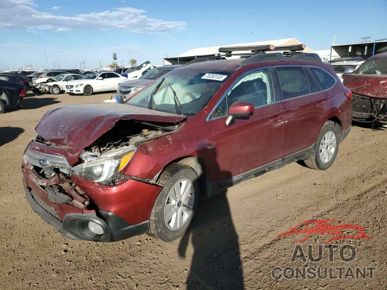 SUBARU OUTBACK 2016 - 4S4BSBCC2G3322129