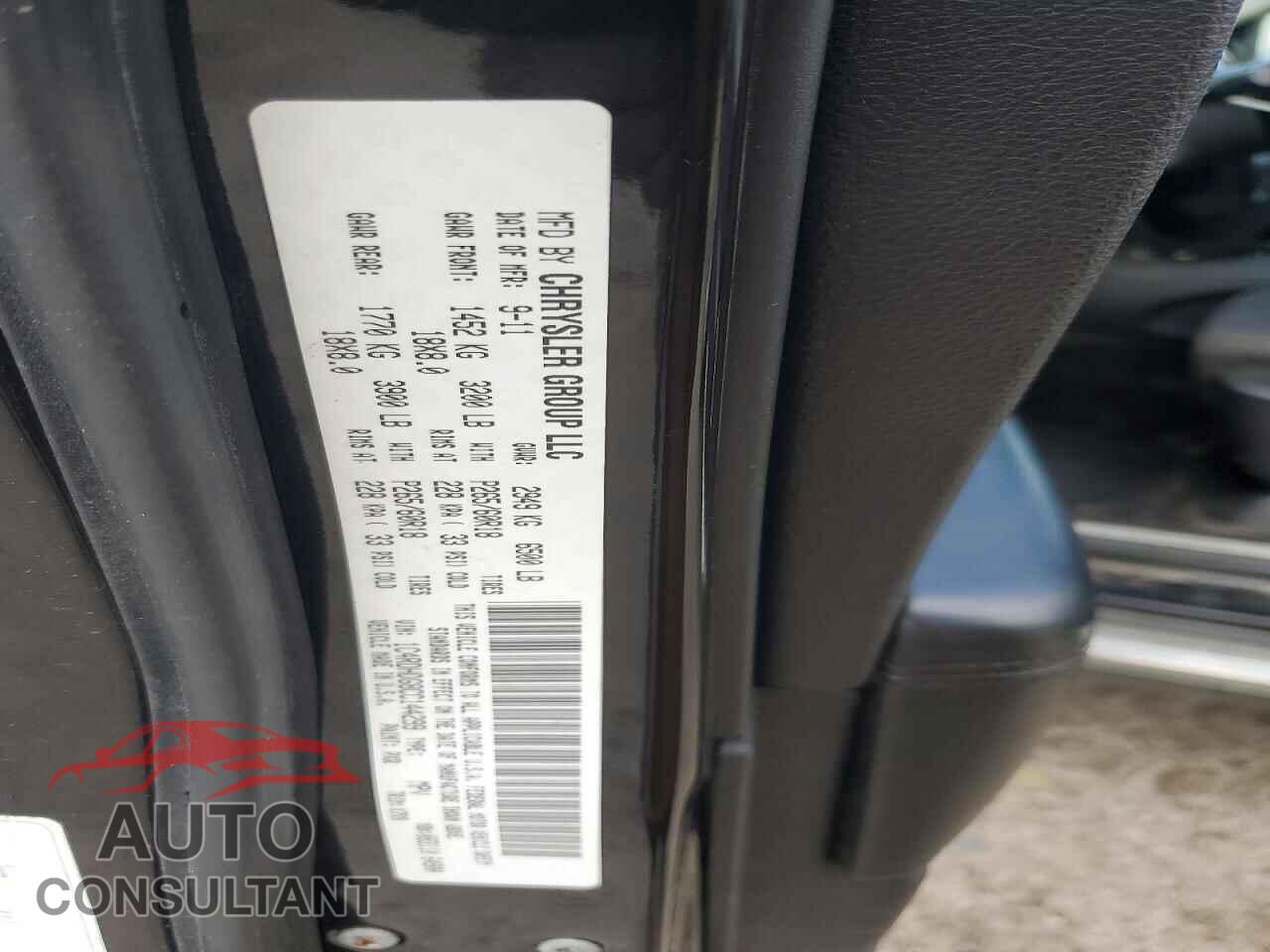 DODGE DURANGO 2012 - 1C4RDHDG8CC144299