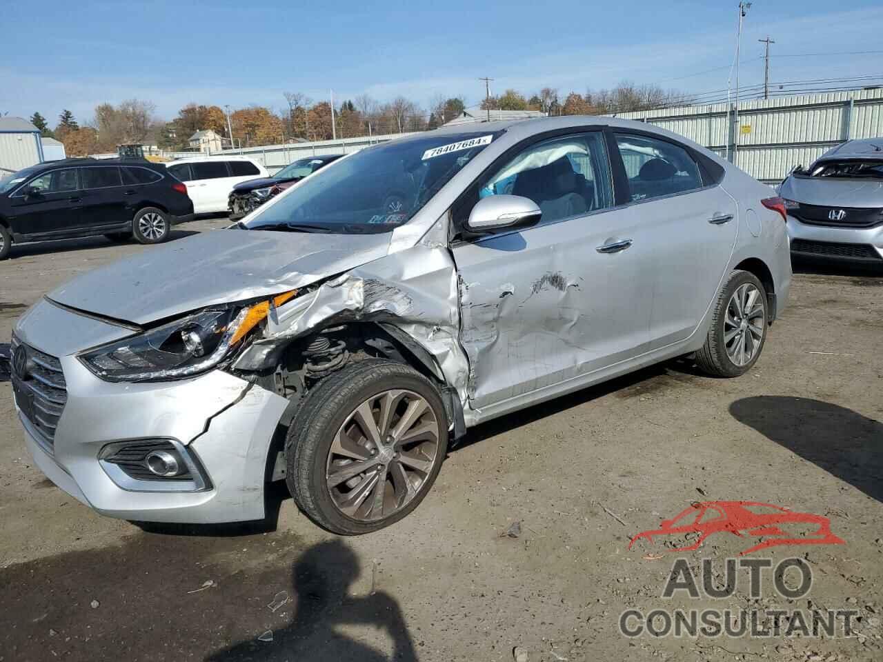 HYUNDAI ACCENT 2018 - 3KPC34A31JE035465