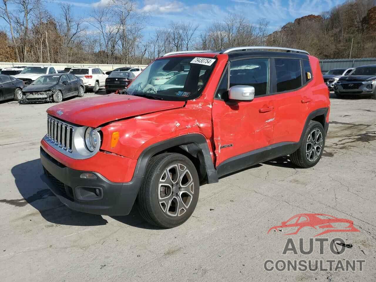 JEEP RENEGADE 2015 - ZACCJBDT4FPB23104